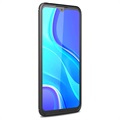 Xiaomi Redmi 9A Børstet TPU-deksel - Karbonfiber - Svart