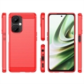 OnePlus Nord CE 3 Lite/N30 Børstet TPU Deksel - Karbonfiber