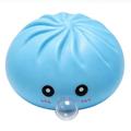 Dumpling squishy antistress-leke som blåser bobler, med dampkurv