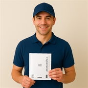 AirGuard Boblekonvolutt C3 - 150x215mm - 200 stk - Hvit