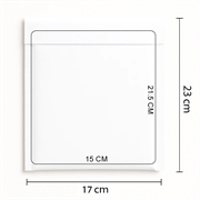 Boblekonvolutt C3 - 150x215mm - 50 stk - Hvit
