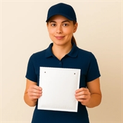 Boblekonvolutt E5 - 220x265mm - 50 stk. - Hvit