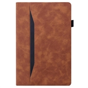 Samsung Galaxy Tab S11/S10 Lite/S10 FE/S9 FE/S9/S8/S7 Business Style Folio-etui - Brun