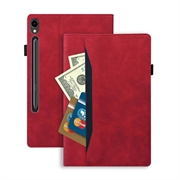 Samsung Galaxy Tab S11 Ultra Business Style Folio-etui - rød