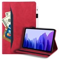 Business Style Samsung Galaxy Tab A7 10.4 (2020) Smart Folio-etui - Rød