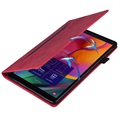 Business Style Samsung Galaxy Tab A7 10.4 (2020) Smart Folio-etui - Rød