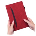 Business Style Samsung Galaxy Tab A7 10.4 (2020) Smart Folio-etui - Rød
