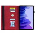 Business Style Samsung Galaxy Tab A7 10.4 (2020) Smart Folio-etui - Rød
