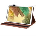 Business Style Samsung Galaxy Tab A7 Lite Smart Folio-etui - Brun