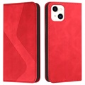Business Style iPhone 13 Mini Lommebok-deksel - Rød