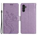 Samsung Galaxy A54 5G Butterfly Series Lommebok-deksel - Violet