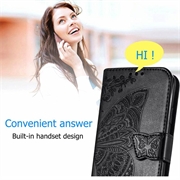 Sony Xperia 1 VI Butterfly Series Lommebok-deksel - Svart