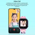 C1 1.3" 4G-smartklokke med firkantet skjerm for barn med støtte for videosamtaler Posisjonssporing