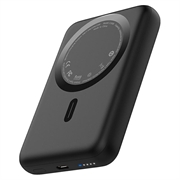 C1030 10000mAh magnetisk powerbank med 20W USB-C-hurtiglading - svart