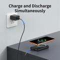 C1030 10000mAh magnetisk powerbank med 20W USB-C-hurtiglading - svart