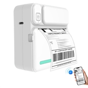 C19 Bluetooth-termisk skriver for smart etikettskrivere med selvklebende klistremerker for studenter, standardversjon - grønn