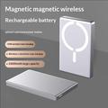 C26 10000mAh magnetisk powerbank med 18W USB-C-hurtiglading - sølv
