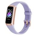 C60 1.1 tommers vanntett smartklokke med pulsmåler og oksygenmåler for kroppstemperatur Fitness Tracker Sports Smart Wristband