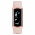 C68 1.1" Smart Bracelet Slim Fitness Watch med pulsmåling og helseovervåking - gull/rosa