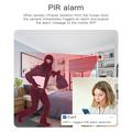 CB71 Trådløst sikkerhetskamera med PIR-bevegelsesdeteksjon - svart