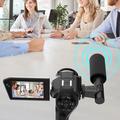 CD-V02 8K-videokamera med Wi-Fi og 8x optisk zoom - svart