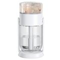 CL37 280ml luftfukter med saltkrystaller og 7-farget stemningsbelysning - hvit