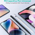 COTECI IP-020 universell kapasitiv styluspen - USB-C - hvit