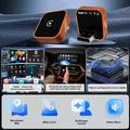 CP030-3 2-i-1 trådløs CarPlay- og Android Auto-adapter - oransje / svart