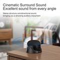 CQ-01 trådløs Bluetooth TWS-høyttaler Stereo Sound Magnetic Mini Subwoofer - svart
