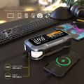 CY97 startbatteri til bil med luftkompressor, USB-A/USB-C-powerbank