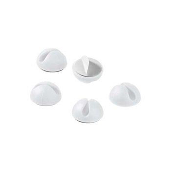 Kabelholdersett - Hvit