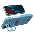 CamStand iPhone 14 Pro Deksel med Kortlomme - Lyseblå
