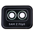 Samsung Galaxy Z Flip5 Kamera Linse Beskyttelse Herdet Glass - Grønn