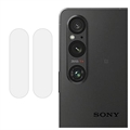 Sony Xperia 1 V Kamera Linse Beskyttelse Herdet Glass - 2 Stk.