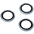 iPhone 14 Pro/14 Pro Max Kamera Linse Beskyttelse Herdet Glass - 3 Stk. - Blå