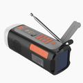 Camping håndveiv solcelle-radio / Bluetooth-høyttaler / Powerbank LR-7A - 4500mAh, AM/FM/SW