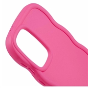 Samsung Galaxy A36/A56 Candy Color Wavy TPU-deksel - Varm Rosa