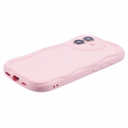 iPhone 16 Candy Color Wavy TPU-deksel