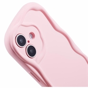 iPhone 16 Candy Color Wavy TPU-deksel