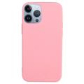 Candy Color iPhone 14 Pro TPU-deksel - Rosa