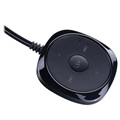 Billader / Bluetooth-bilmonteringssett med Kablet Fjernkontroll BC20 - AUX - Svart