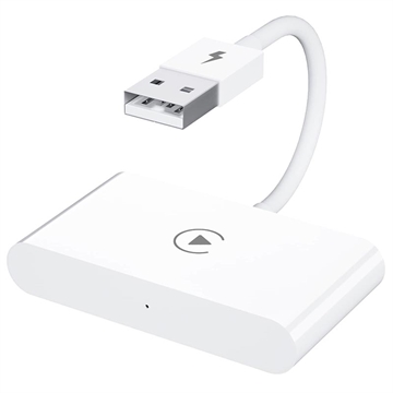 CarPlay Trådløs Adapter till iOS - USB, USB-C - Hvit