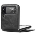 Card Series Samsung Galaxy Z Flip4 Lommebok-deksel - Svart