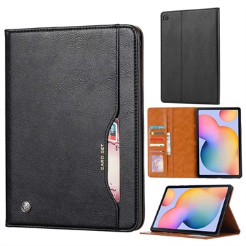 Samsung Galaxy Tab S6 Lite 2020/2022/2024 Kortsett Folio-etui - Svart