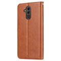 Kortsett-serien Huawei Mate 20 Lite Lommebok-deksel - Brun