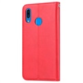Kortsett-serien Samsung Galaxy A20e Lommebok-deksel - Rød