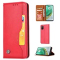Card Set Series Xiaomi Mi 10T 5G/10T Pro 5G Lommebok-deksel - Rød