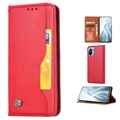 Card Set Series Xiaomi Mi 11 Lite 5G Lommebok-deksel - Rød
