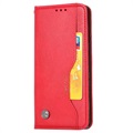 Card Set Series Xiaomi Mi 11 Lommebok-deksel - Rød