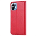 Card Set Series Xiaomi Mi 11 Lommebok-deksel - Rød
